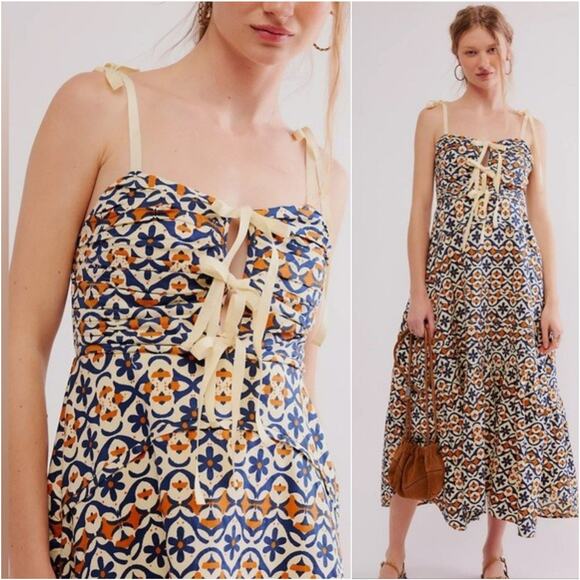 Free People‎ Palma Sundress Size XS NEW Floral Print - Picture 3 of 14